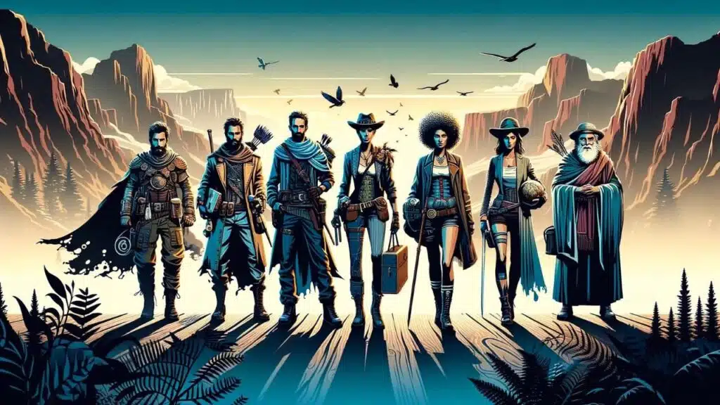 Archetypen in einer Reihe